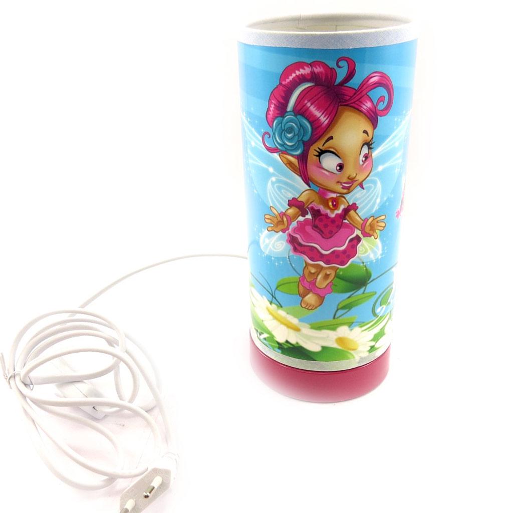 Les Trésors De Lily [K7847] - Zylinderlampe 'Fairy Dreams' rosa blau