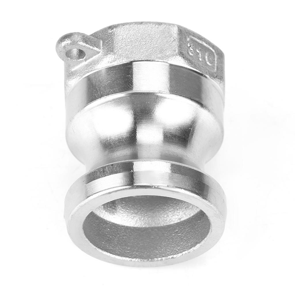 Stainless Steel DN20 3 4  A Trash Pump Adapter Male Camlock Fitting with Female Pipe Threads