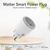 NEO Matter NAS-WR15WM 16A WiFi Smart Plug with Power Meter Smart Control for Apple / Google / Amazon