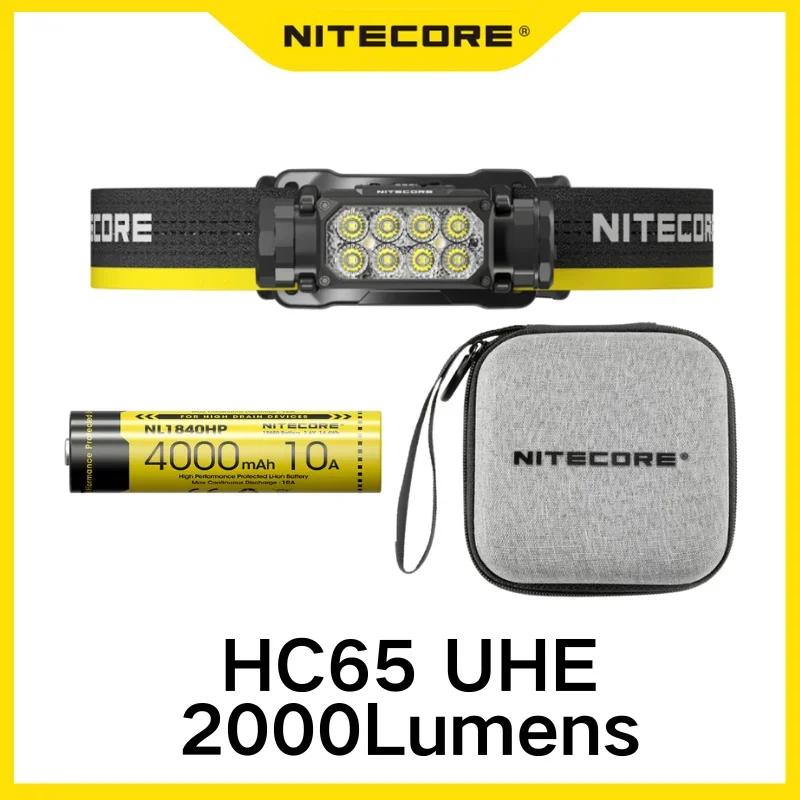 Nitecore HC65 UHE 2000 Lumen USB-C