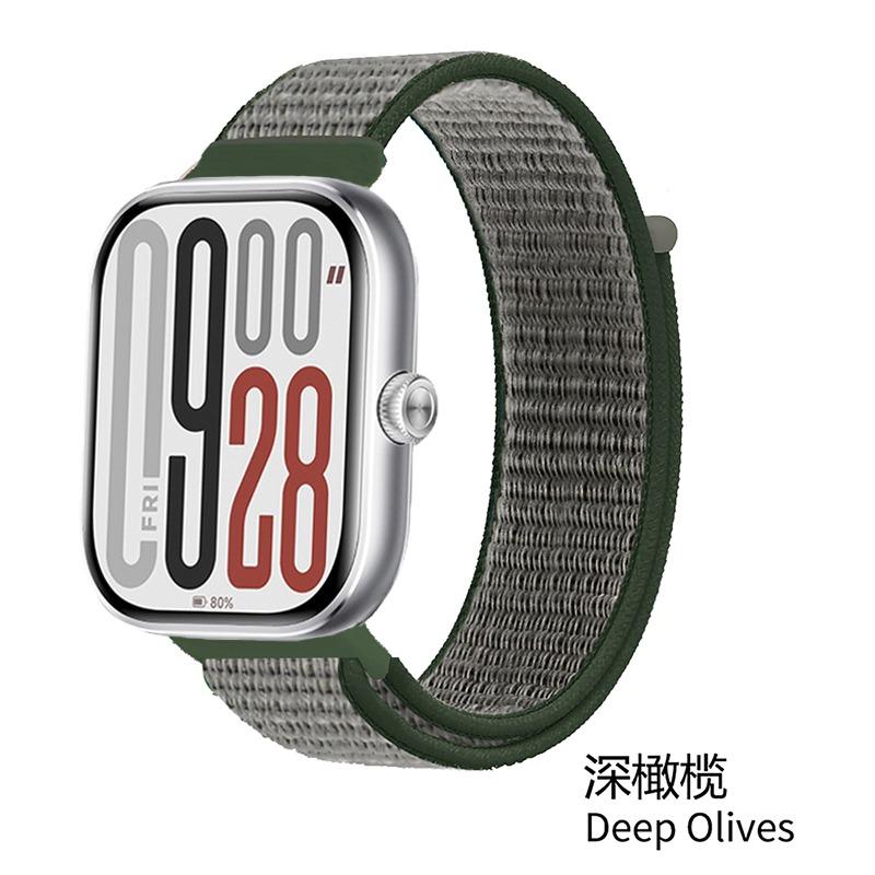 Braided Nylon Strap for Xiaomi Mi Band 9/8 Pro Breathable Comfortable Accessories Replaceable Wristband Redmi Watch 4/5 correa