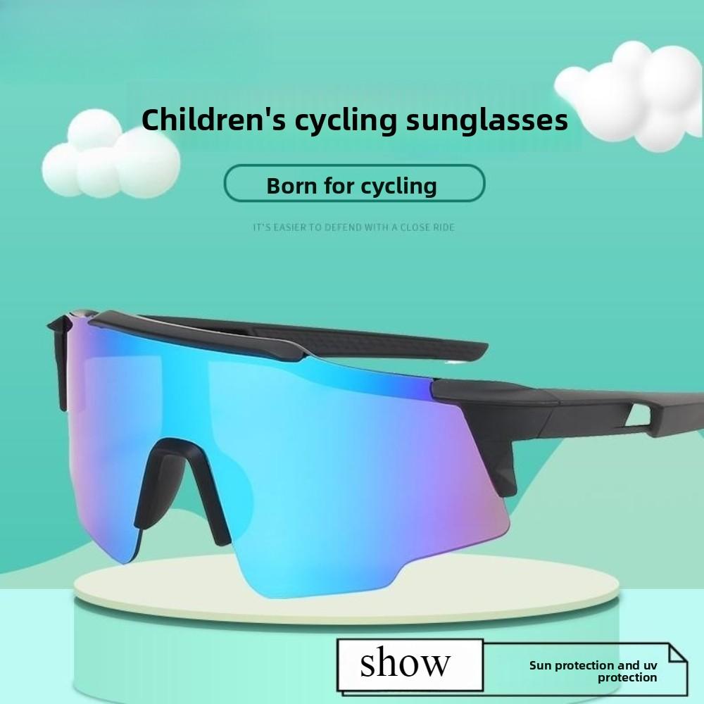 Occhiali sportivi da esterno per ragazzi Occhiali da sole personalizzati con protezione solare per bambini Nuovi occhiali da sole per ciclismo per bambini