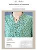 2024 Women's Floral Mid-Length Cotton Silk Slimming Plus Size Skirt Dress