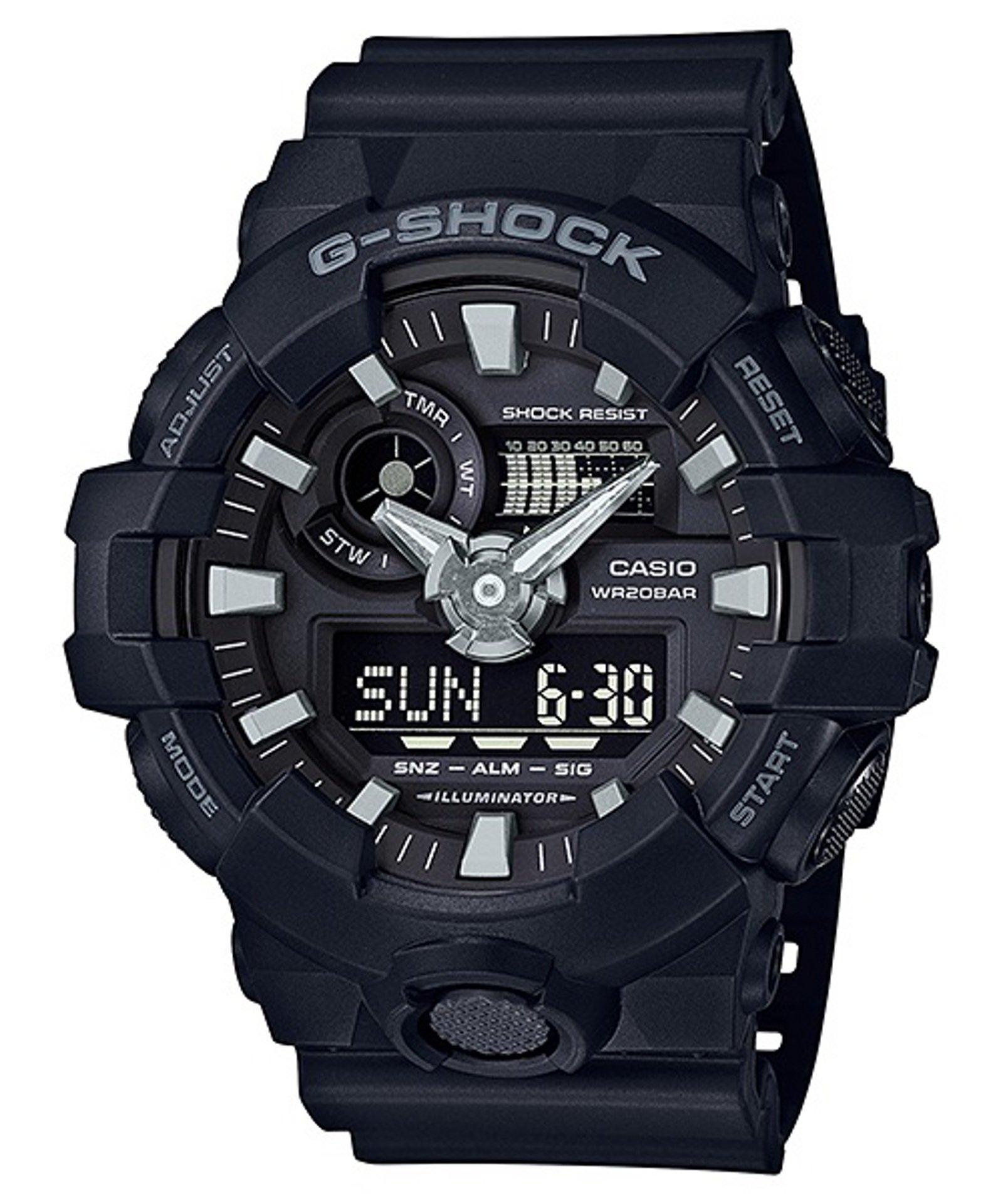 

Часы CASIO G-SHOCK GA-700-1B мужские