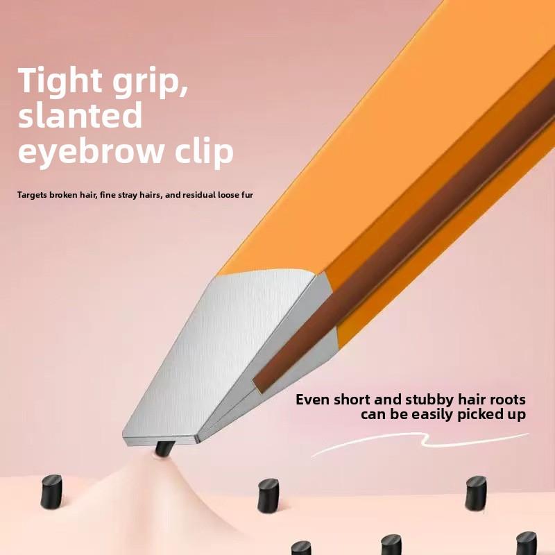 Stainless Steel Oblique Eyebrow Clip Repair Eyebrow Clip Multifunctional Eyebrow Clip Beauty Tool