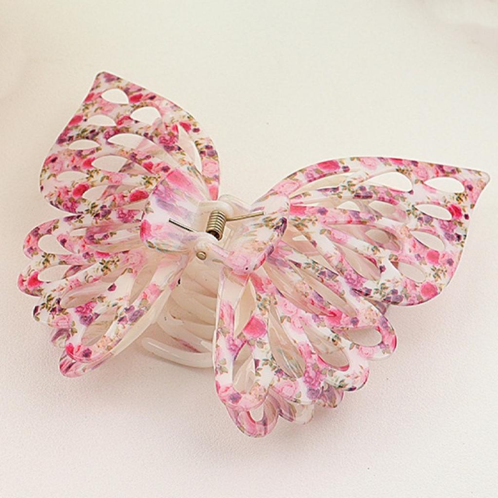 1PC Super Fairy, Double Layer, Butterfly, Hair Clip, Back of Head, Updo, Hair, Clip, Large, Shark Clip, Hair Clip, Hair Grip