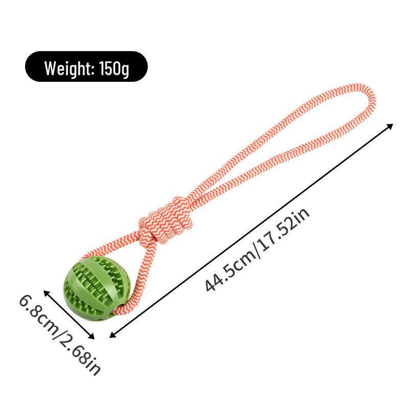 Durable Cotton Rope Ball: Teeth-Cleaning Toy for Large Dogs