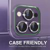 Sparkly Rhinestone Camera Lens Protector Case For iPhone 17 16 15 14 13 12 11 Pro Max 15 16 Plus 16E Screen Protector Film