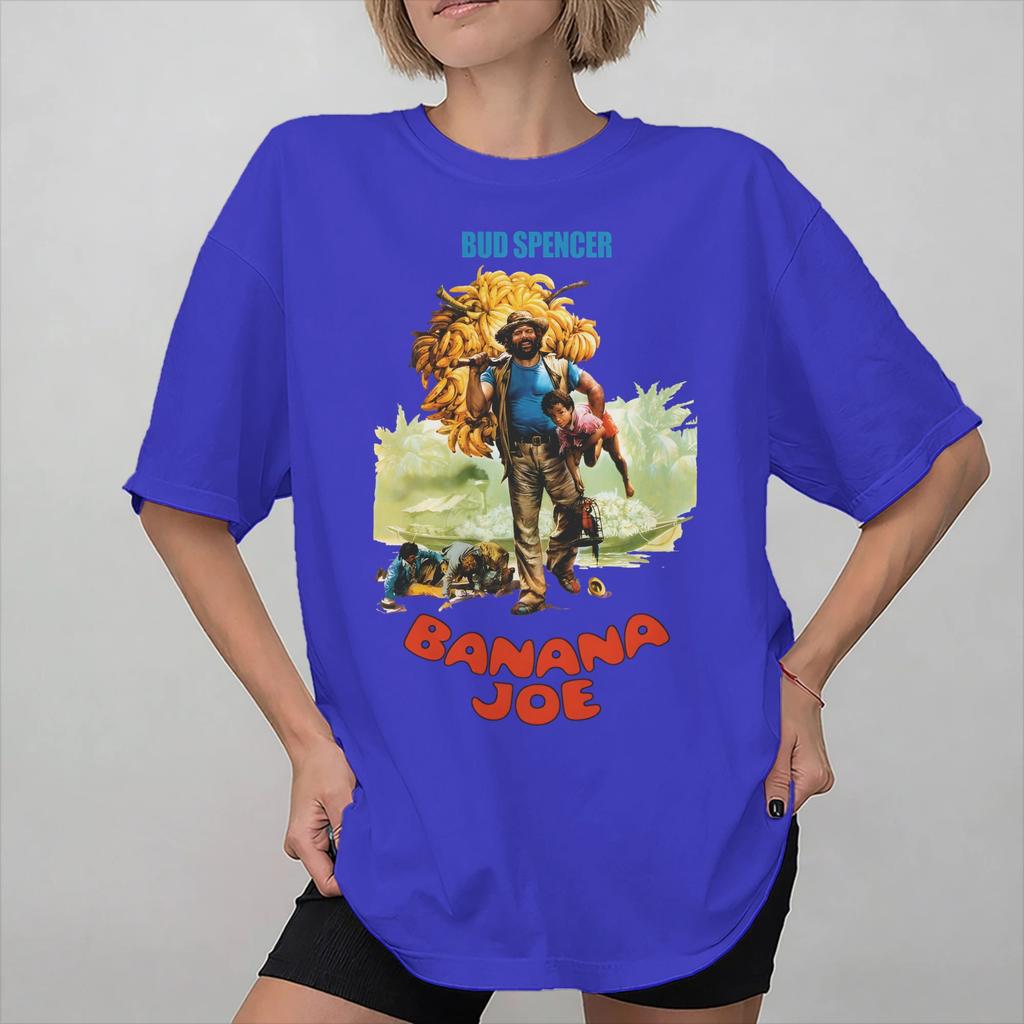 Banana Joe Bud Spencer Tee Shirt for Unisex Women Gift Idea T Shirts Cotton Clothing