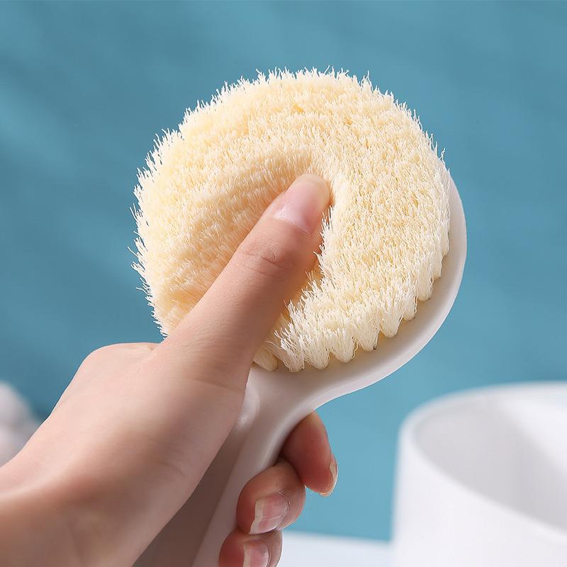 Long Handle Back Brush For Shower Soft Bristles Body Exfoliating Bath Brush Skin Health Shower Back Scrubber Bath Supplies