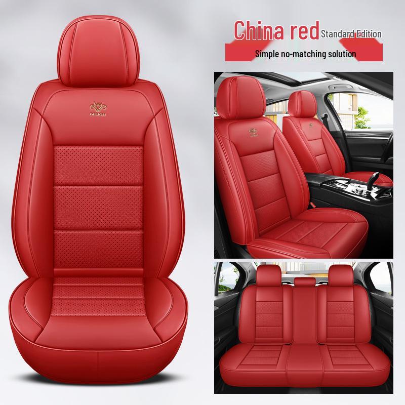 Volkswagen Lavida, Polo, Bora, Sagitar, T-Roc, Tayron Perforated Leather Car Seat Cover