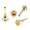 12C Pro Trumpet Mouthpiece Gold Copper Musical Brass Instruments Trumpet Accessories
