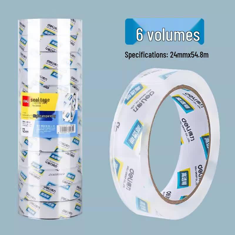 Deli High-Quality Clear Packaging Tape