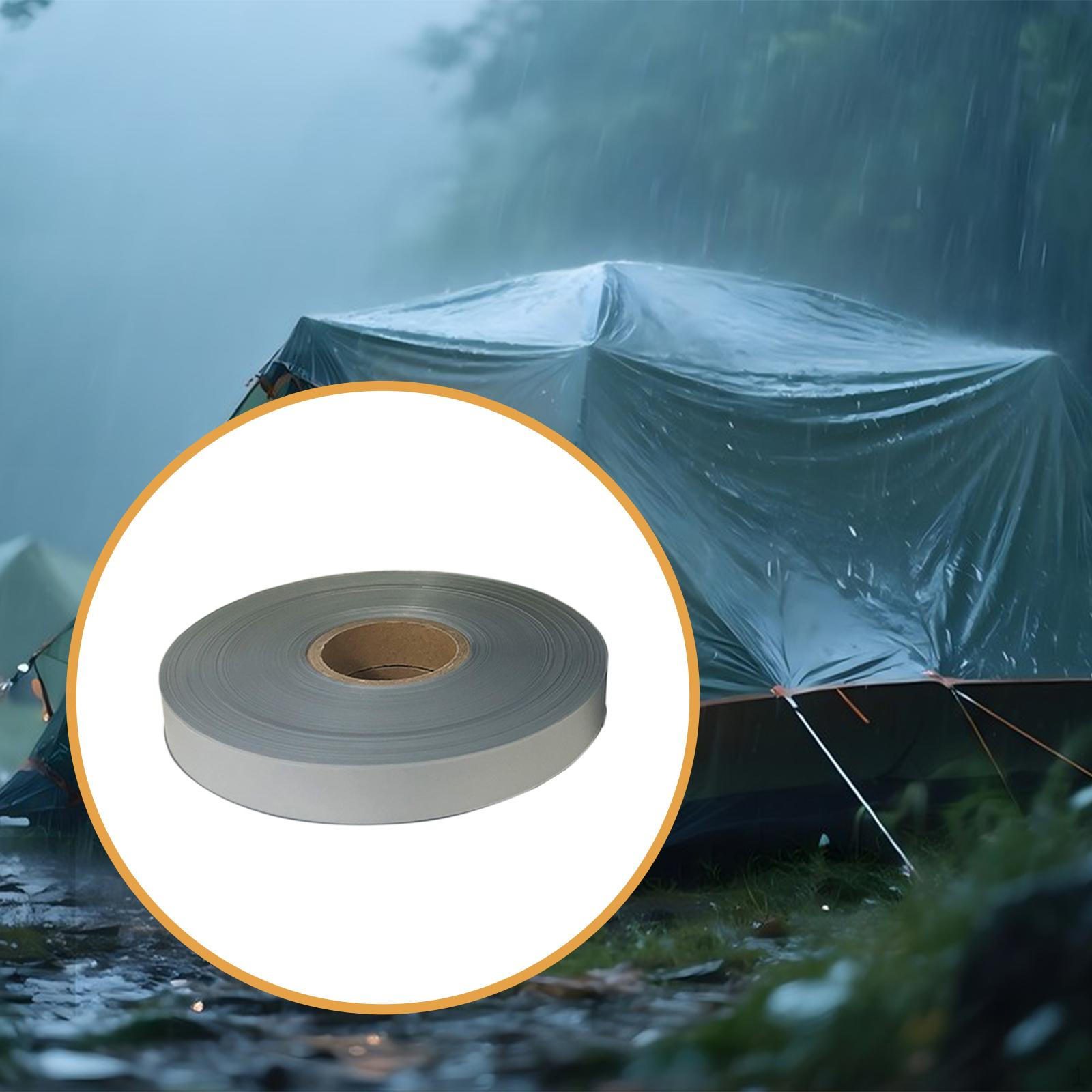 

200 м длиной, водонепроницаемая лента для палаток и навесов с полиуретановым покрытием серый