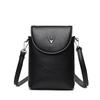 Fashion Small Shoulder Bag for Smartphone Ladies Mobile Phone Bag Zipper Flap Famous Brand Soft Leather Crossbody Bags for Women