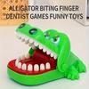 Interactive Crocodile Finger Biting Toy – Party Game for 3+ Players, Fun Pulling Game, Perfect Party Gift