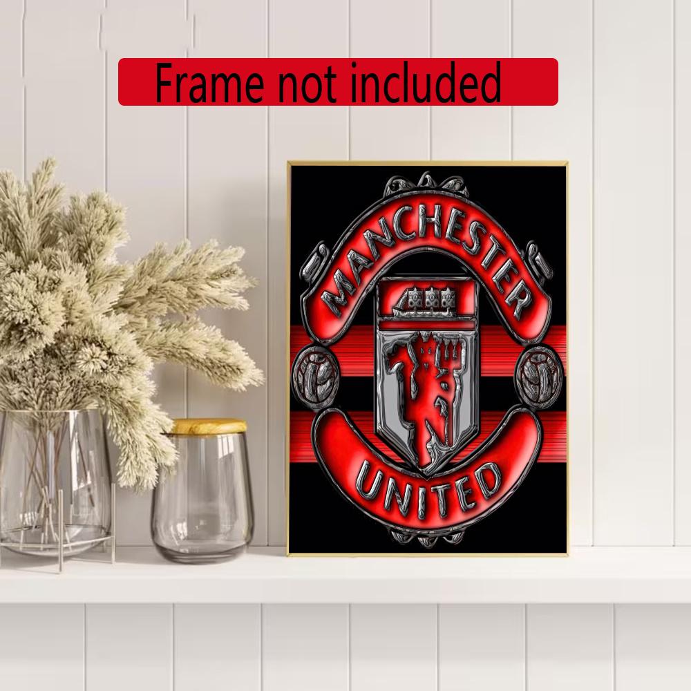 Manchester 5D Diy Diamond Paintings Mosaic Wall Round Diamond Art Painting Kits Embroidery Crystal Accessories Frameless