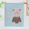 34x40cm Large Hand Towel 4 Layer Cotton Gauze Tea Towel New Kitchen Towel  Kindergarten Children