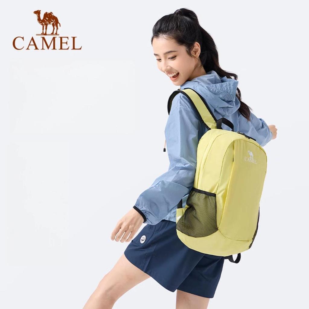 CAMEL Hiking and Casual Backpack, Sports, Travel Backpack, 573C875035A, Light Onion Yellow, 30*19*46cm, 25L