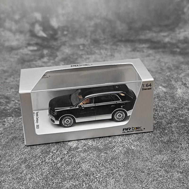 

AR BOX Almost Real 1/64 scale Tya Century 2023 SUV Black Car Model Of Holiday Gifts Company Gifts чёрный