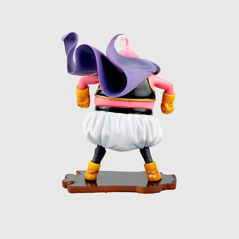 Cartoon Anime Dragonball Figure Majin Buu 3 Head Fat Buu Toy Model PVC Cute Figure Desktop Ornament Children Birthday Gift