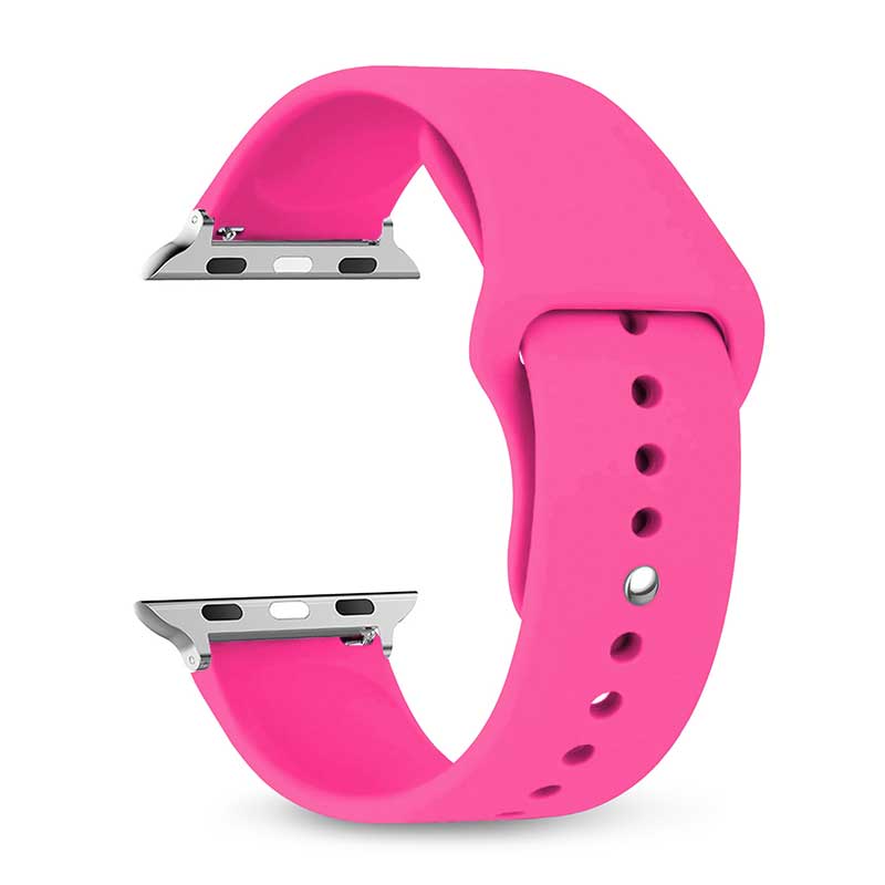 Silicone Band For Watch Strap 44mm 45mm 40mm 41mm 42-38mm 45 Mm Sport Bracelet Iwatch Series 8 7 6 5 4 3 SE 9 Ultra 2 49mm