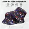 American Samoa Fisherman Hats Free Custom Made Name Number Team Logo Bucket Cap Asm Travel As Nation Island Flag Headgear