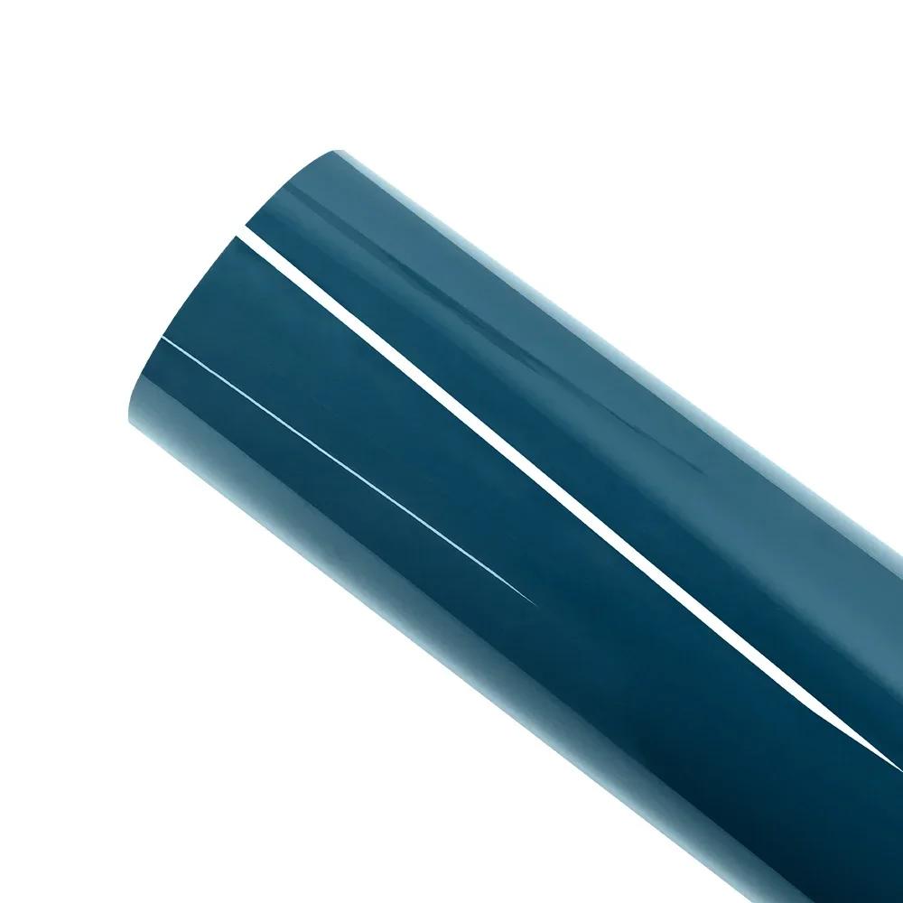 

Car Wrapping Film Bubble Free PET Decal Petrol Blue Vinyl Film Car Motorcycle Body Sticker Auto Accessories Exterior Interior 50x152cm