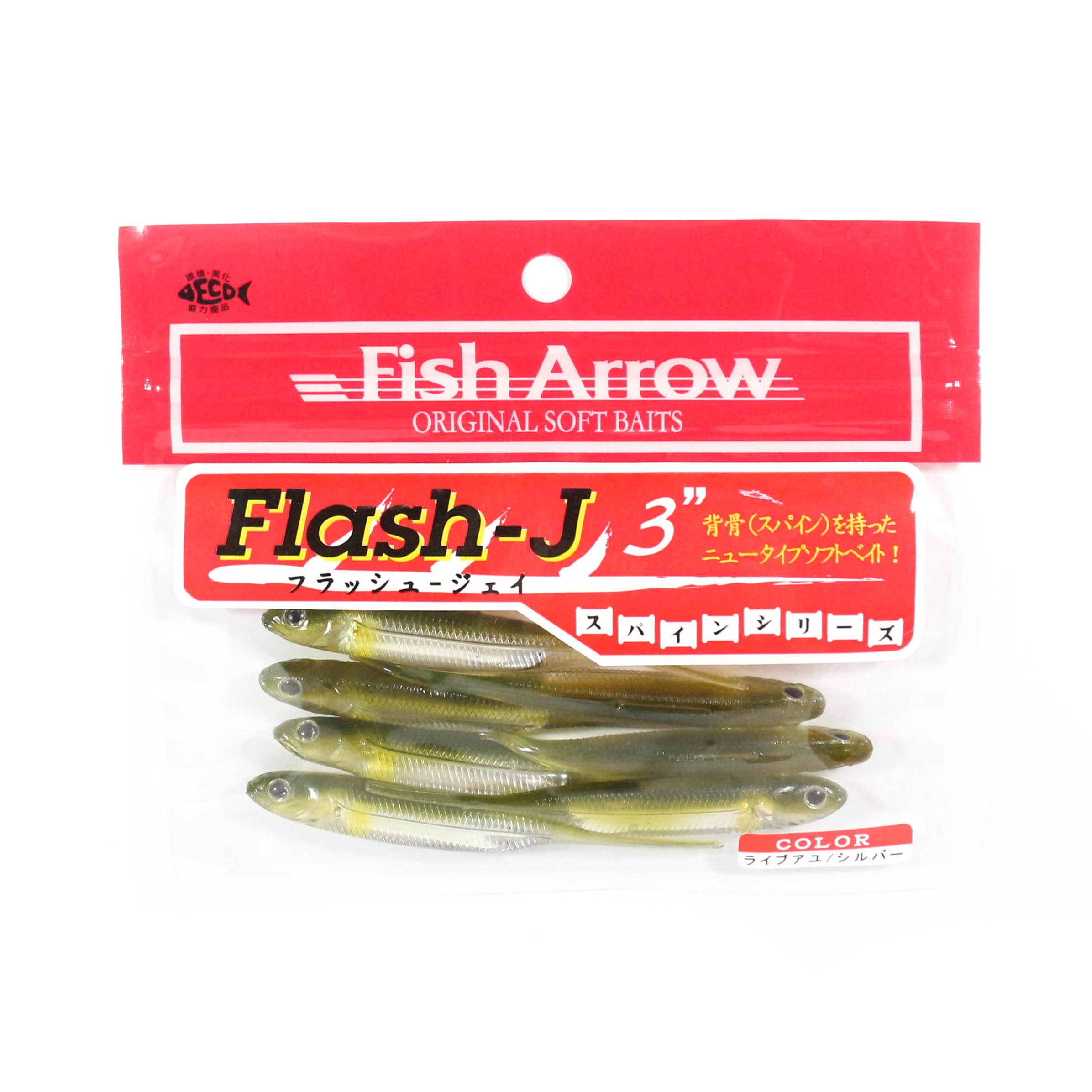 

Мягкая приманка Fish Arrow Flash J 3 дюйма, 7 шт. в упаковке #22 (2496)