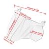 Motorcycle Rear Wheel Mudguard Universal Anti Splash Extended Durable Protection for City and Off Road Usage
