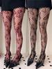 New Fashion Lace Fishnet Stockings Women Sexy Summer Thin Butterfly Mesh Pantyhose Elastic Slimming High Waist Hollow Out Tights