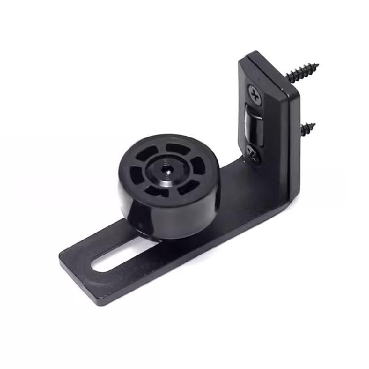 Smooth Sliding Door Guide Wheel Kit For 1/2inch - 2inch Thick Panel Vertical Rotations Design Durability Carbon Steel