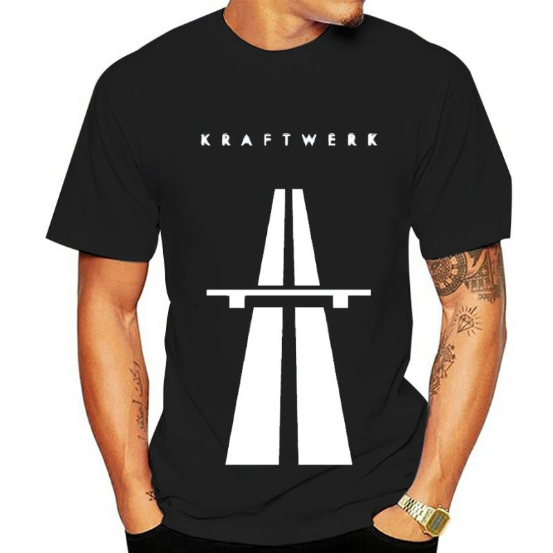 

Autobahn Kraftwerk Music крутая новая футболка футболки унисекс