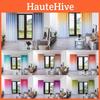 Elegant Solid Gradient Color Bedroom Eyelet Ring Top Window Curtain Wall Panel For A Cozy Atmosphere