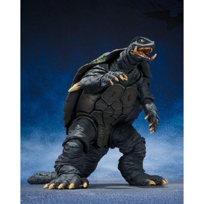 Bandai Tamashii Nations - Gamera 1996 - Figur S.H. MonsterArts Gamera Sendai Entscheidender Kampf Version. 14 cm