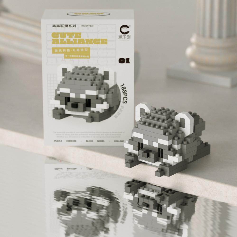 King Monkey The Santa Claus Cartoon Figures Micro Blocks Toy For Creative Play