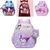 Ultraman Kuromi Melody Pattern Childrens Backpack With Breathable Oxford Fabric For Kindergarten Daily Use