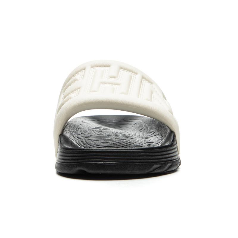 Li Ning Fashion Trendy Slide Sandals Unisex Footwear Off-White AZSV023-2