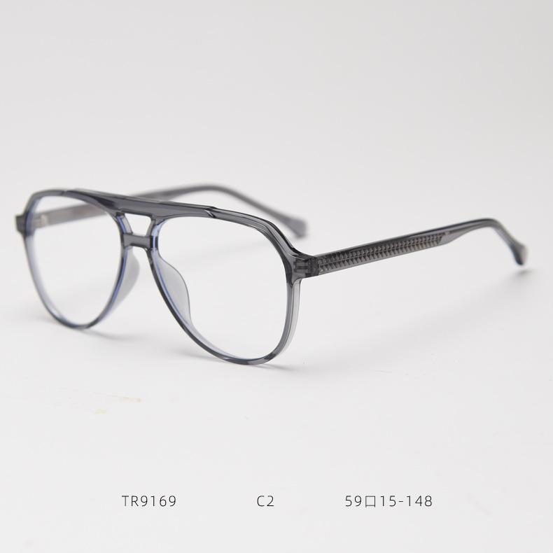 Fashion Pilot Reading Glasses with Blue Light Filter High Quality Presbyopia Eyeglasses TR90 Mens Optical
