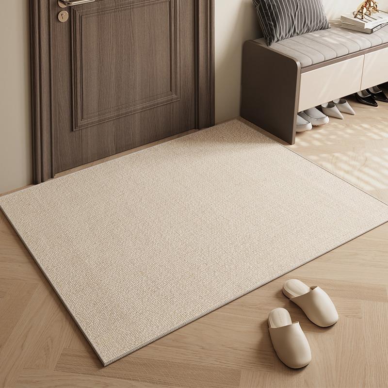 Home Entrance Mats Porch Scratching Ground Mat Simple Striped Modern Style Carpet High Quality Tpr Bottom Non-slip Durable Rugs