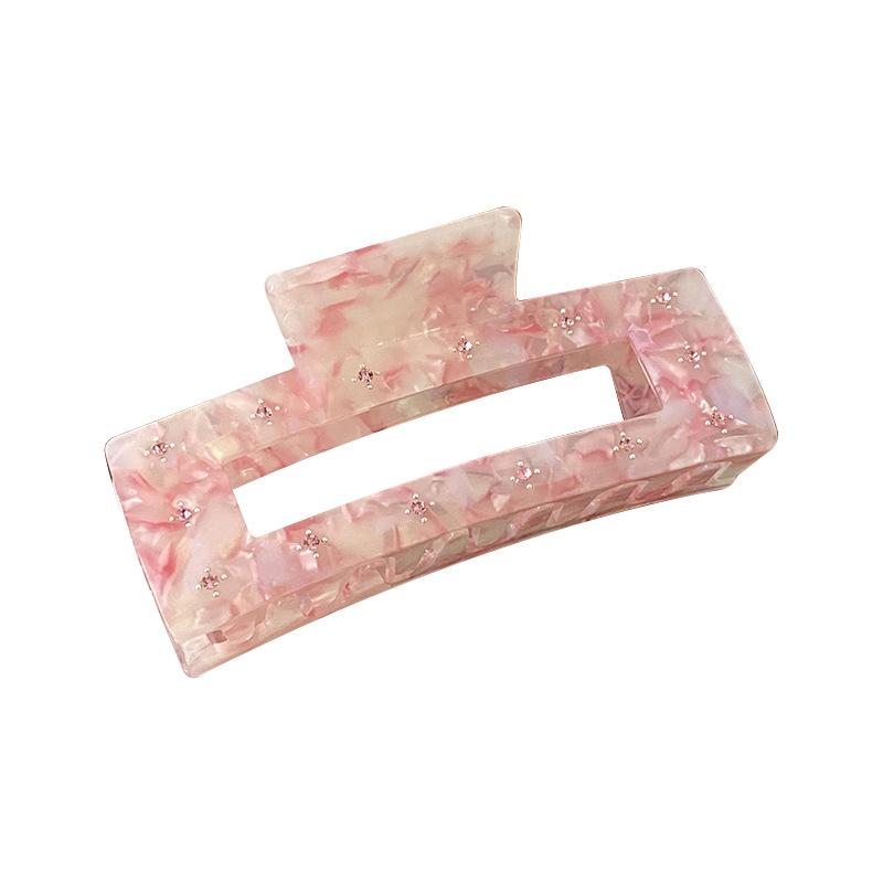 Trendy Acetate Korean Hair Claw With Minimalist Design Perfect For Spring 2023 Fashion