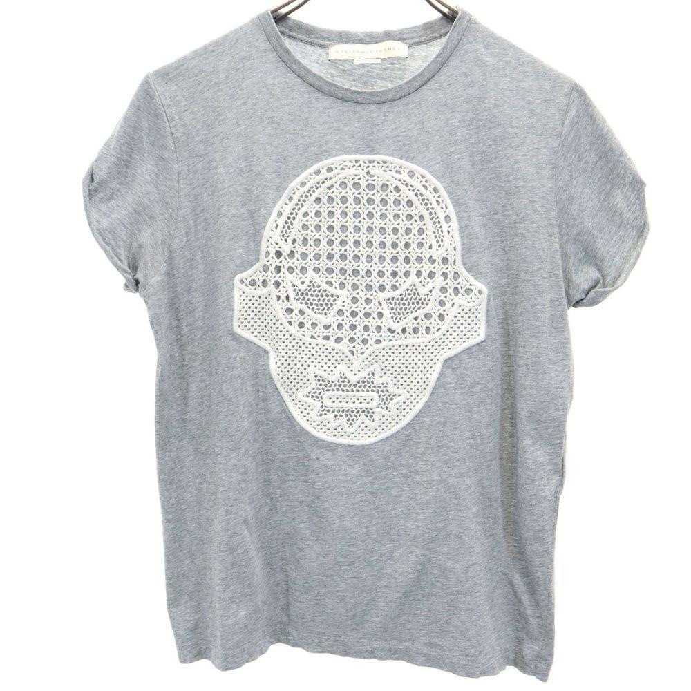 

Stella McCartney Short sleeve With lace T-shirt 36 gray Women Used