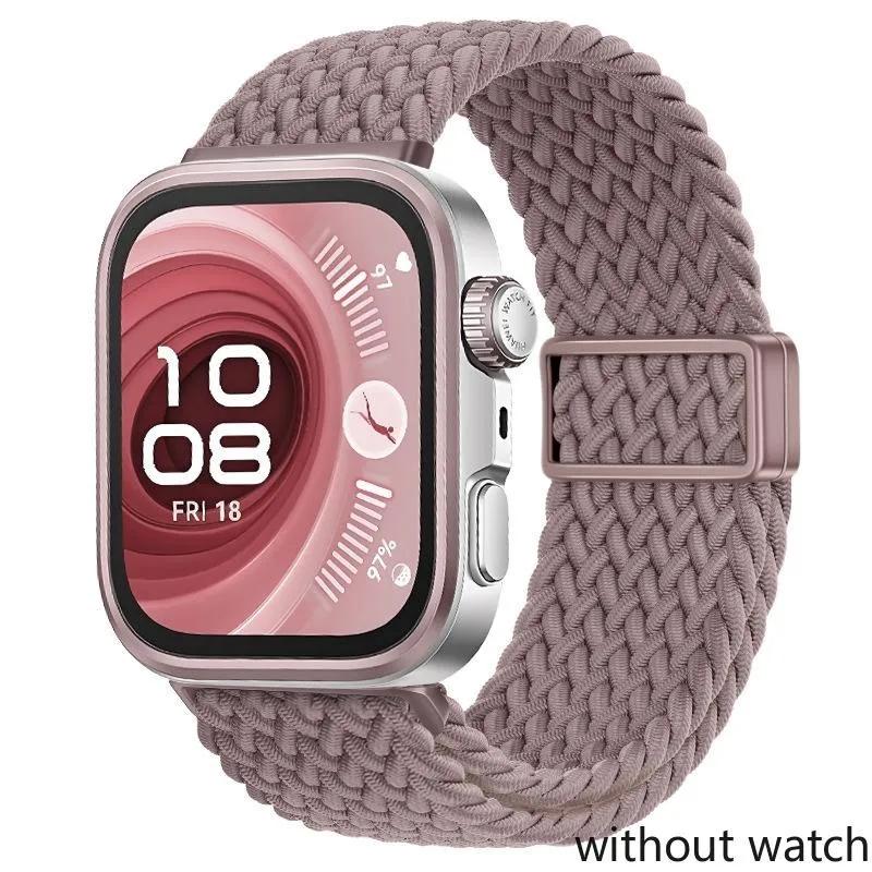 Nylon Magnetic Strap for Huawei Watch Fit 4/3 Braided Breathable for Huawei Watch Fit 4 Pro Sport Bracelet Watchband Accessories