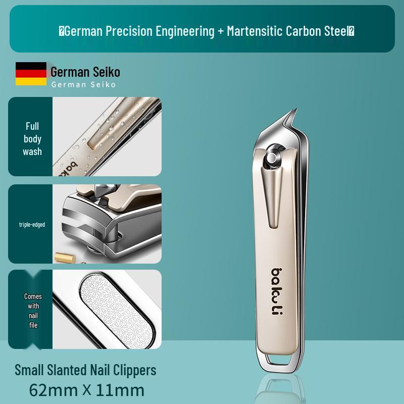 Angled Nail Clippers for Ingrown Toenails & Dead Skin Remover