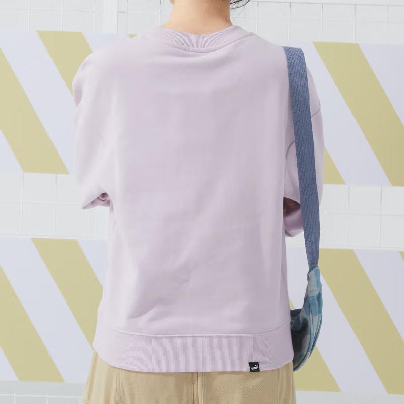New PUMA Sweatshirts Women's Purple 682159-60