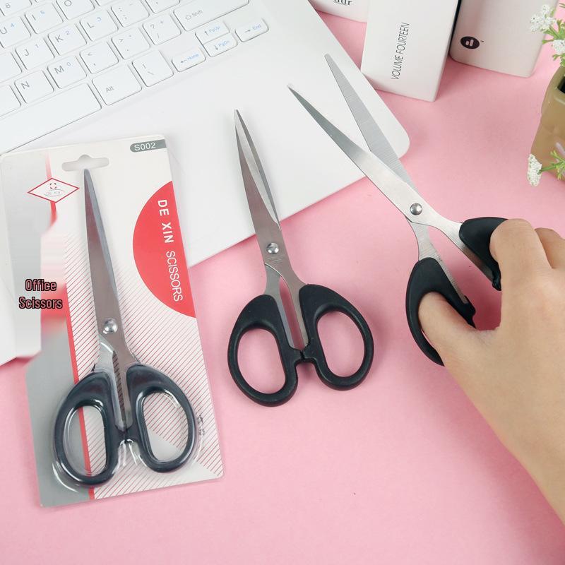 Multipurpose Stainless Steel Scissors: Small, Medium, Large Sizes for Office, Crafts, and Household Use