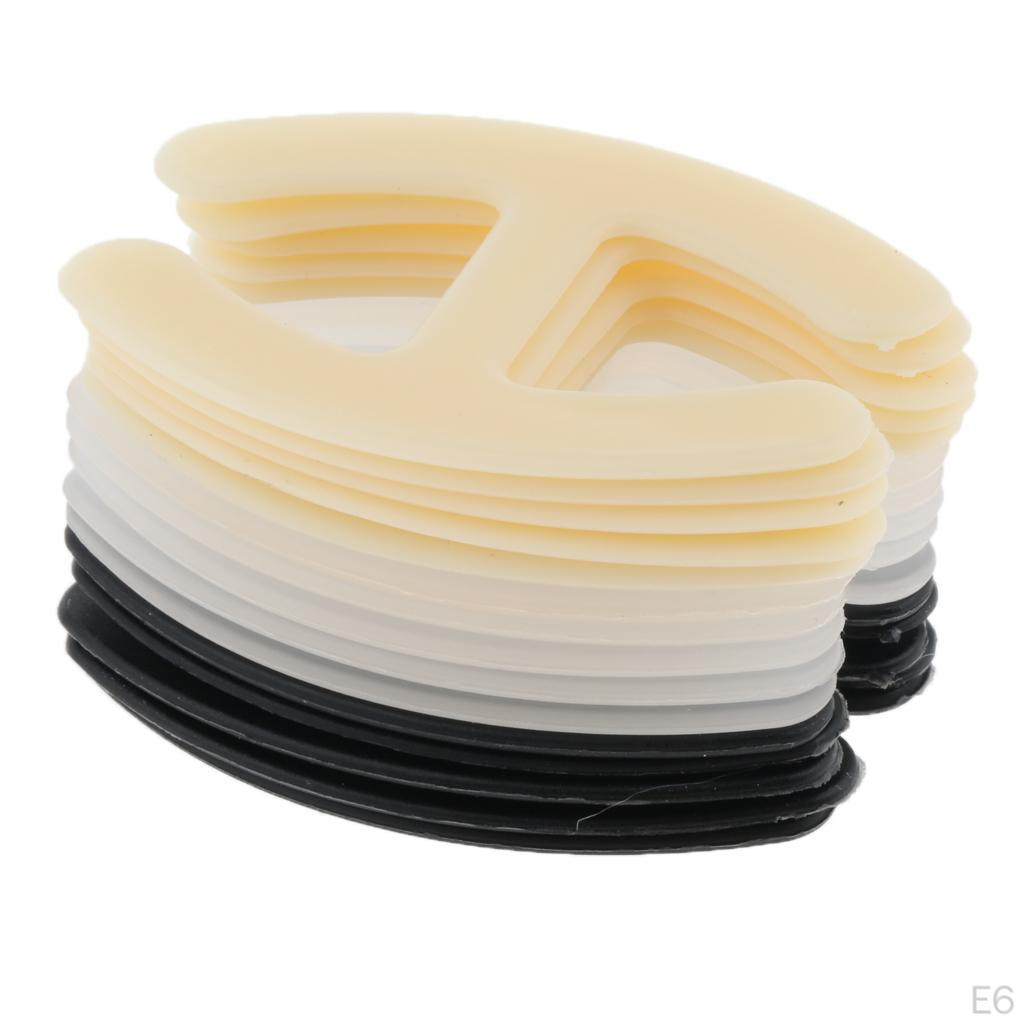 15pcs Women Bra Strap Clips Cleavage Buckle Racerback Clasp