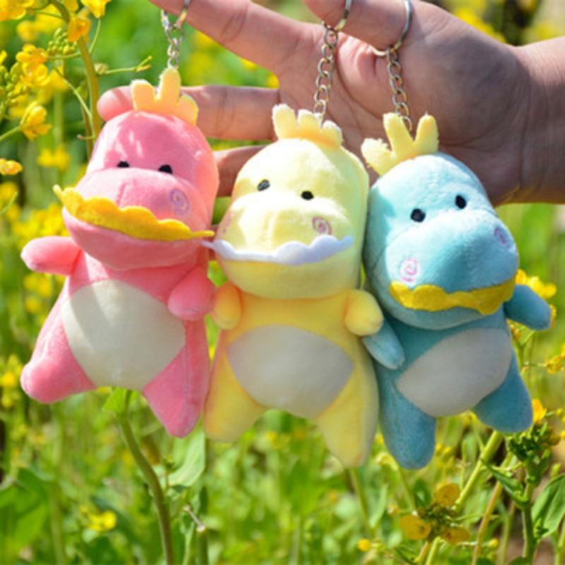 

Милая маленькая кулон-динозавр плюшевая игрушка мини-маленькая сумка-брелок подвесное украшение кукла кукла женская 12Cm