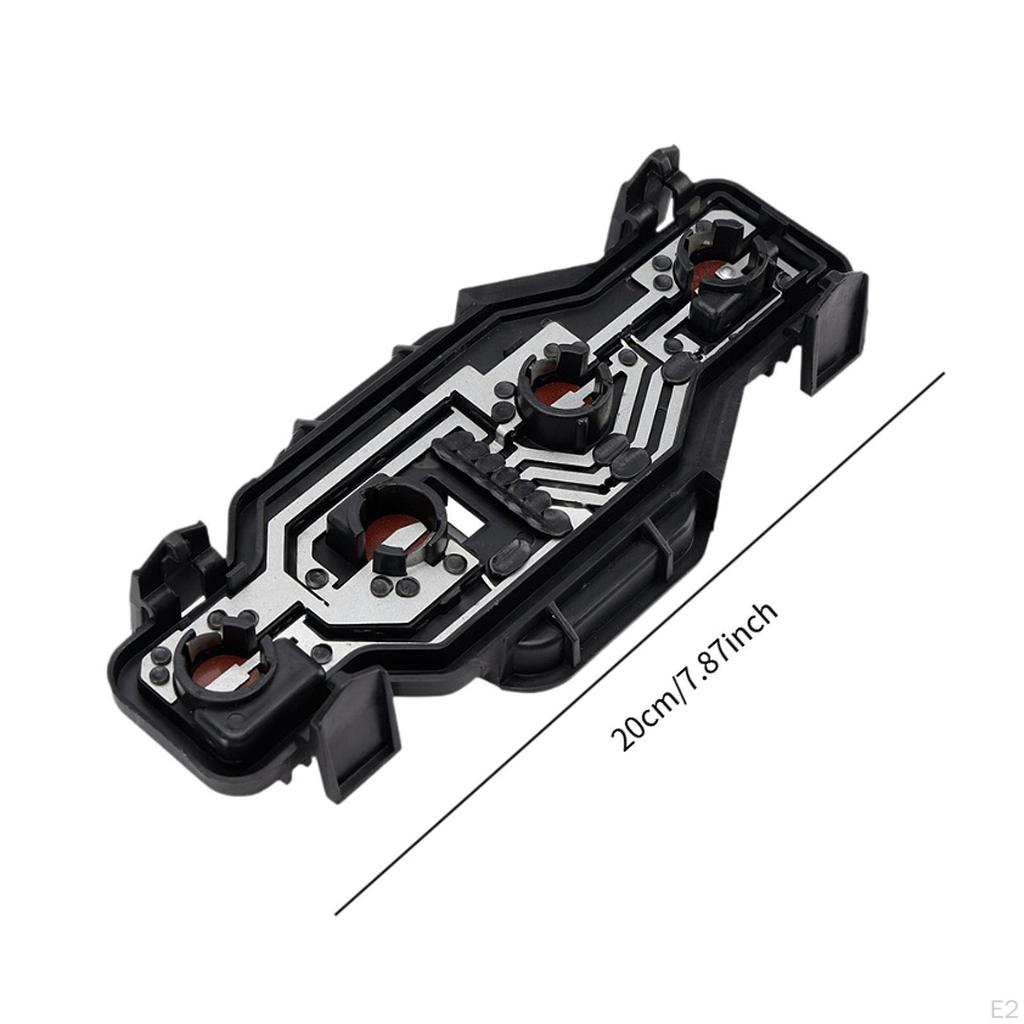 Rücklicht-Glühbirnenhalter Schwarz 634679 Zubehör Kompatibel für Berlingo Robust Reparaturteile Zubehör