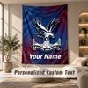 Tapestry Custom Name Text, Wall Hanging Tapestry Home Room DecorCrystal Palace